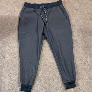 Med Couture Charcoal Jogger Pants